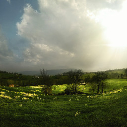 valley hill italy italia landscape